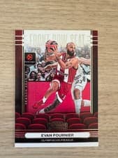 2025-26 Panini Contenders EuroLeague Front Row Seat Evan Fournier #11 card