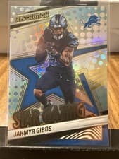 Jahmyr Gibbs 2025 Panini Revolution Star Gazing card