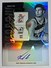 2025-26 Topps Signature Class Shadow Scripts Koby Brea #SS-KB card