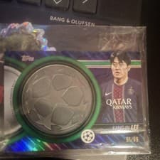 2025-26 Topps UEFA Club Competitions Starball Commemorative Relics Kang-in Lee #SCR-KL card