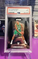 Jayson Tatum 2017 Panini Prizm card