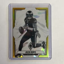 Jalen Hurts 2023 Panini Phoenix Contours card