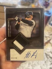 2025 Topps Autograph Patch Anthony Rizzo #TFAP-AR card