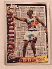 Michael Finley 1996 Topps Chrome Youthquake card