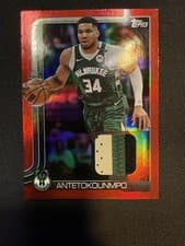 2025-26 Topps Flagship Real One Relics Giannis Antetokounmpo #FRO-GA card
