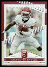 Marquise Brown 2019 Panini Donruss Elite Rookie Elitist card