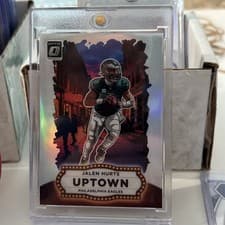Jalen Hurts 2023 Panini Donruss Downtown card
