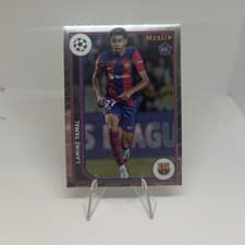Lamine Yamal 2023 Topps Merlin UEFA card