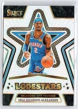 2024-25 Panini Select Lodestars Shai Gilgeous-Alexander #8 card
