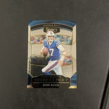 Josh Allen 2018 Panini Select Rookie Selections card