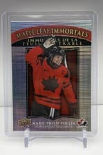 Marie-Philip Poulin 2025 Upper Deck Tim Hortons Team Canada Maple Leaf Immortals card