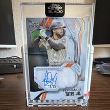 2026 Topps Chrome Black Ivory Autographs Fernando Tatis Jr. #IVA-FT card
