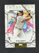 2025 Topps Inception Base Set Nick Kurtz #89 card