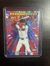 Kristian Campbell 2025 Topps Chrome Update Power Players card
