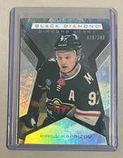 2025-26 Upper Deck Black Diamond Diamond Stars Kirill Kaprizov #BDS-KK card