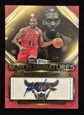 2025-26 Topps Topps Notch Signatures Patrick Williams #TNS-PW card