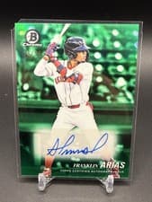 2025 Bowman Draft Achromatic Autographs Franklin Arias #AA-FA card