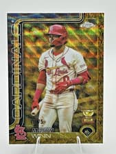 2025 Topps Gilded Collection Base Set Masyn Winn #174 card