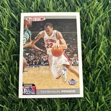 Tayshaun Prince 2004-05 Topps Total Base Set card