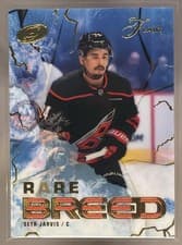 2025-26 Flair Rare Breed OF 8 Seth Jarvis #2 card