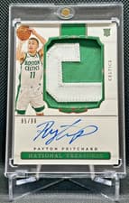 Payton Pritchard 2020 Panini National Treasures card