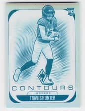 2025 Panini Phoenix Contours Travis Hunter #15 card