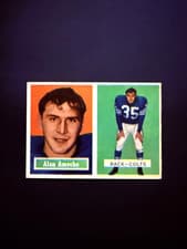 Alan Ameche 1957 Topps card