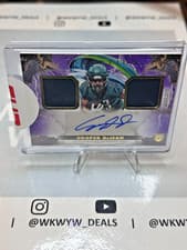 2024 Topps Inception Franchise Foundation Relic Autographs Cooper DeJean #FFRA-CD card