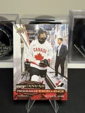 2025-26 Upper Deck UD Canvas Program of Excellence Michael Misa #C-267 card
