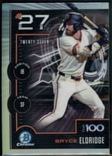 Bryce Eldridge 2025 Bowman Bowman Scouts Top 100 card