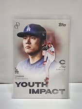 2025 Topps Dynamic Duals Youth Impact Rhett Lowder / Yoshinobu Yamamoto #YI-05 card