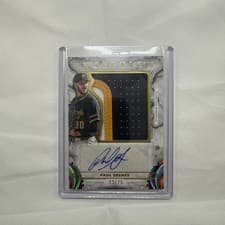 2025 Topps Inception Inception Autograph Jumbo Patch Paul Skenes #IAJP-PS card