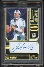 2024 Panini One One Up Autographs Dan Marino #204 card