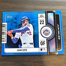 2026 Topps Big Ticket Players Juan Soto #BTP-11 card