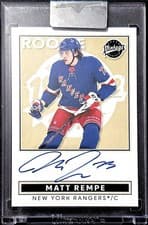 2024-25 Upper Deck Clear Cut Vintage Autos Matt Rempe #VA-MR card