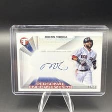 2025 Topps Pristine Personal Endorsements Autographs Dustin Pedroia #PPEA-DP card