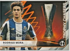 2025-26 Topps UEFA Club Competitions Trophy Chasers Rodrigo Mora #TC-27 card
