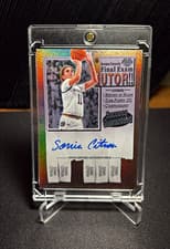Sonia Citron 2024-25 Bowman University Chrome Final Exam Autographs card