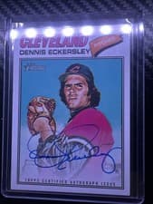 2026 Topps Heritage Real One Autographs Dennis Eckersley #ROA-DE card