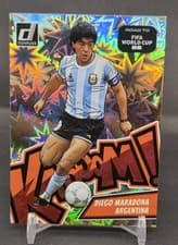 Diego Maradona 2025 Panini Donruss Road to FIFA Kaboom card