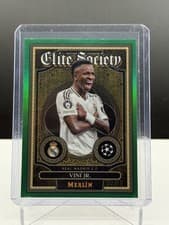Vini Jr. 2024 Topps Merlin UEFA Elite Society card
