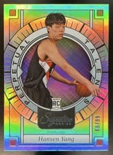 2025-26 Panini Signature Series Perpetual Talents Hansen Yang #6 card