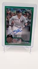 Anthony Volpe 2023 Topps Chrome Update Autographs card
