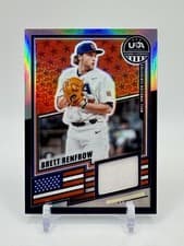 2025 Panini Stars & Stripes USA Materials Brett Renfrow #USA-BR card
