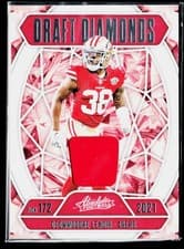 2025 Panini Absolute Draft Diamonds Jersey Deommodore Lenoir #DDJ-DLE card