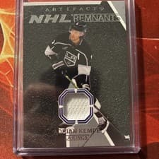 2024-25 Upper Deck Artifacts NHL Remnants Adrian Kempe #NR-14 card