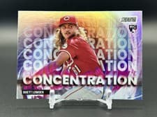 2025 Stadium Club Concentration Rhett Lowder #C-23 card