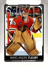Marc Andre Fleury 2021 Upper Deck O Pee Chee Update card