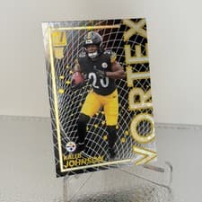 2025 Donruss Vortex Kaleb Johnson #5 card
