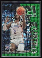 Shai Gilgeous Alexander 2022 Panini Mosaic Elevate card